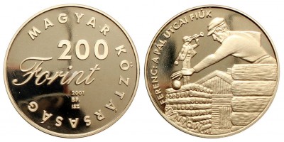 200 forint Pál utcai fiúk 2001 PP